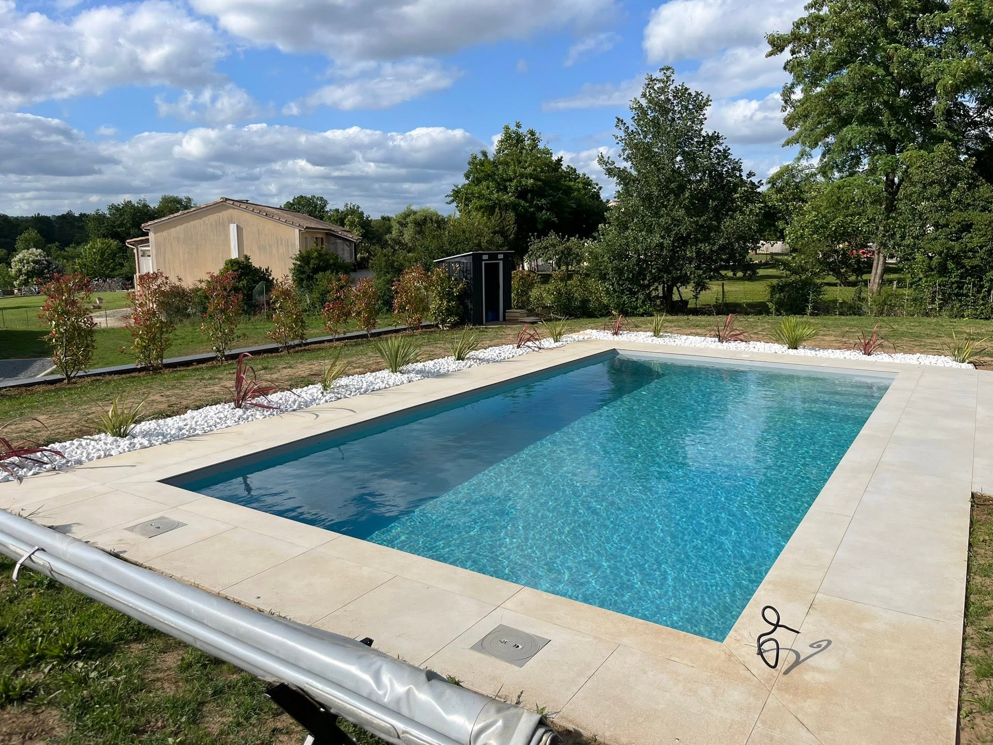 Aménagement extérieur à Prigonrieux