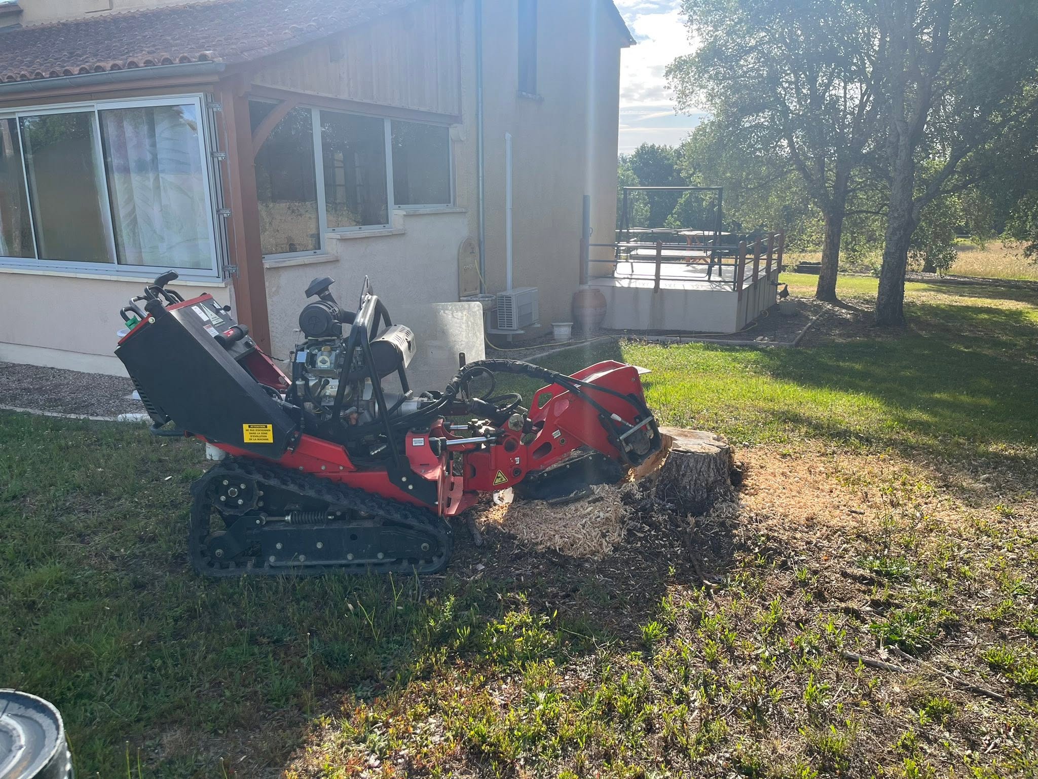 Aménagement extérieur à Prigonrieux